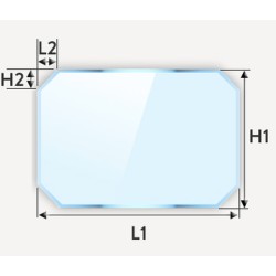 Découpe de verre classique float sur mesure