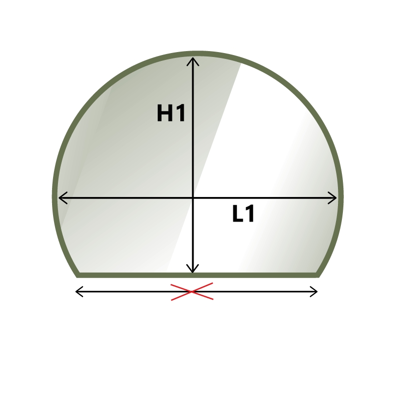 Verre trempé sur mesure