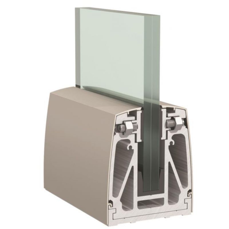 1 Kit complet garde-corps lg 1500 mm pour verre de 17.52mm (88.4) 1 Kit complet garde-corps lg 1500 mm pour verre de 17.52mm (88.4)