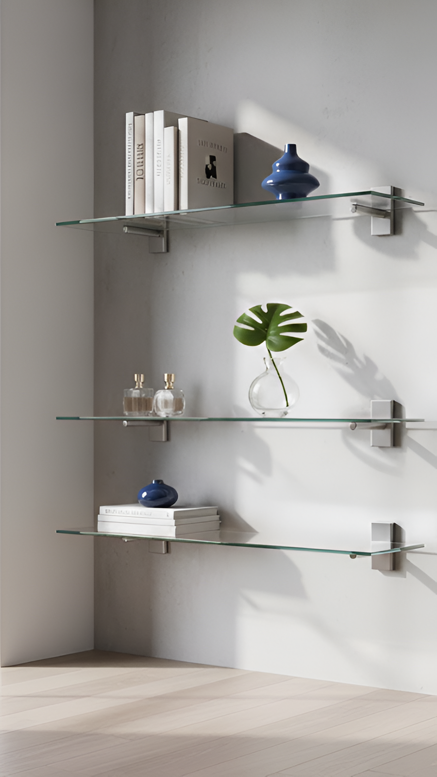 Pourquoi l'étagère en verre est-elle un élément décoratif indémodable ?